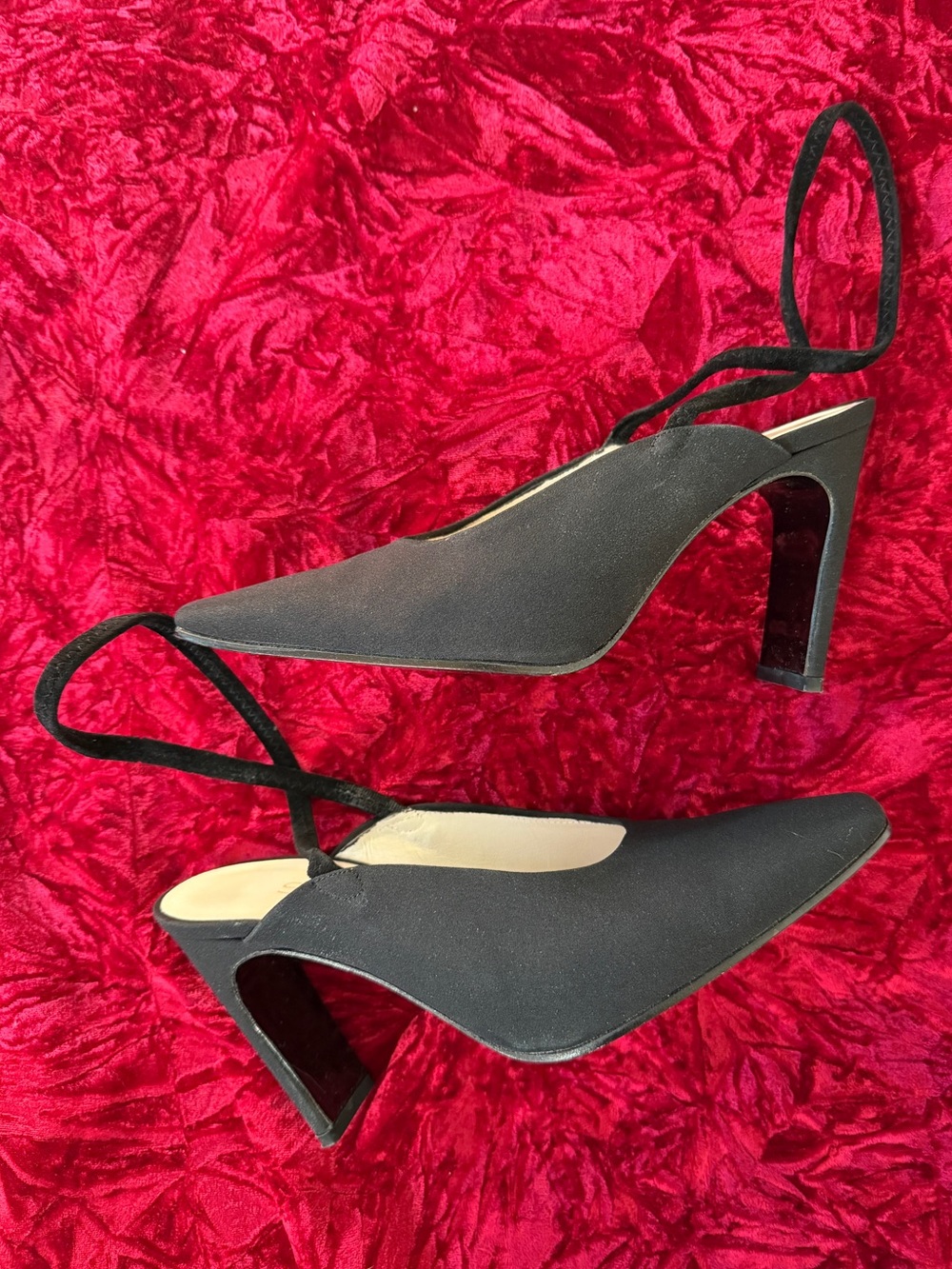 Studio Delman VIPER Crepe De Chine Heels